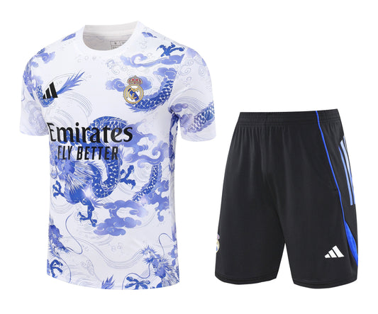 CAMISETA Y PANTALÓN CORTO ENTRENAMIENTO REAL MADRID 25/26