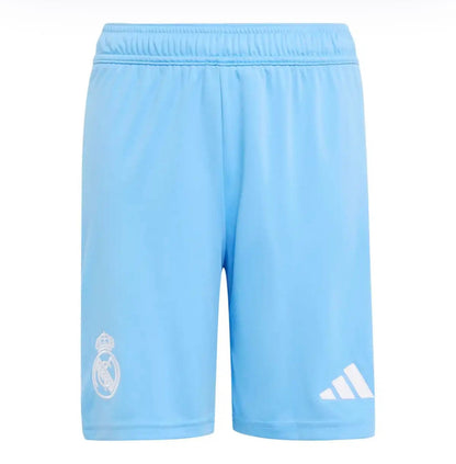 CAMISETA Y PANTALONES CORTOS NIÑOS REAL MADRID PORTERO 25/26