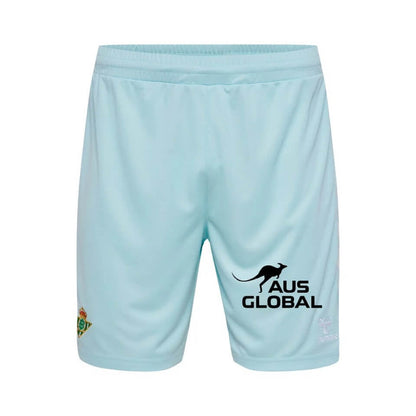 CAMISETA Y PANTALÓN CORTO NIÑO REAL BETIS AWAY 25/26