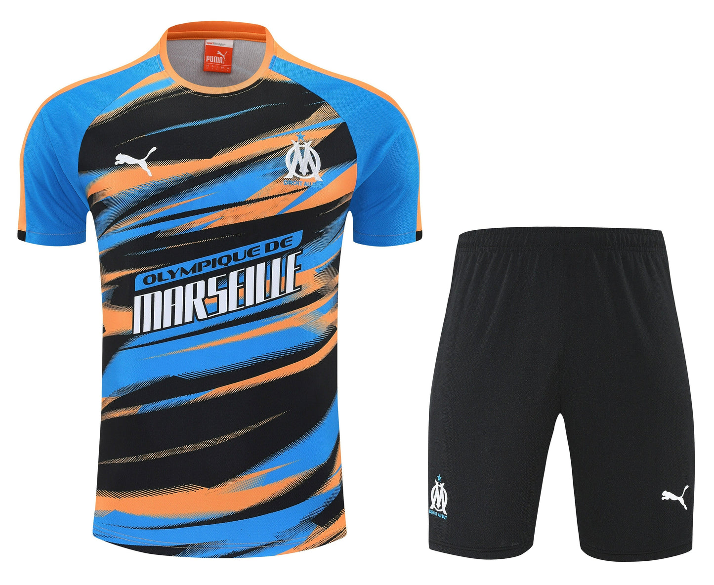 CAMISETA Y PANTALÓN CORTO ENTRENAMIENTO OLYMPIQUE DE MARSEILLE 25/26