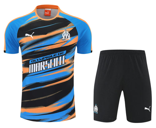 CAMISETA Y PANTALÓN CORTO ENTRENAMIENTO OLYMPIQUE DE MARSEILLE 25/26