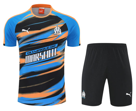 CAMISETA Y PANTALÓN CORTO ENTRENAMIENTO OLYMPIQUE DE MARSEILLE 25/26