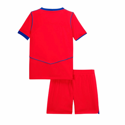 CAMISA E PANTALONES CORTOS PARA NIÑOS PSG THIRD 24/25