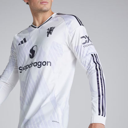 CAMISETA MANCHESTER UNITED AWAY MANGA LARGA 25/26