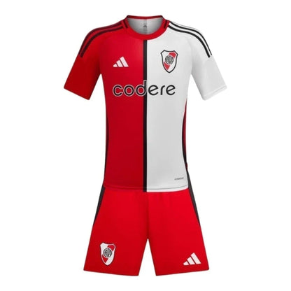 CAMISETA Y PANTALON CORTO PARA NIÑO RIVER PLATE THIRD 25/26