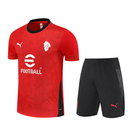 CAMISETA Y PANTALÓN CORTO ENTRENAMIENTO AC MILAN 25/26
