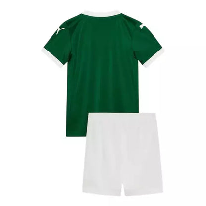 CAMISETA Y PANTALON CORTO PARA NIÑO PALMEIRAS HOME 25/26