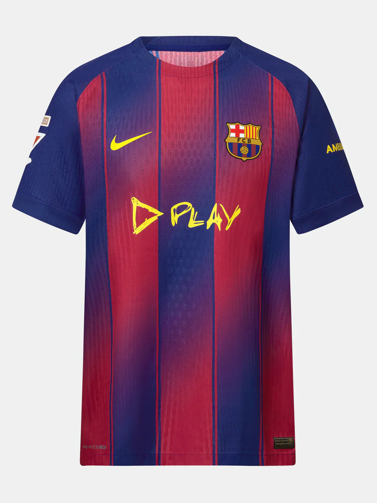 CAMISETA FC BARCELONA X ED SHEERAN 25/26 JUGADOR - LIMITED EDITION - CON PARCHE LALIGA