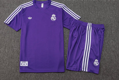 CAMISETA Y PANTALÓN CORTO ENTRENAMIENTO REAL MADRID 25/26