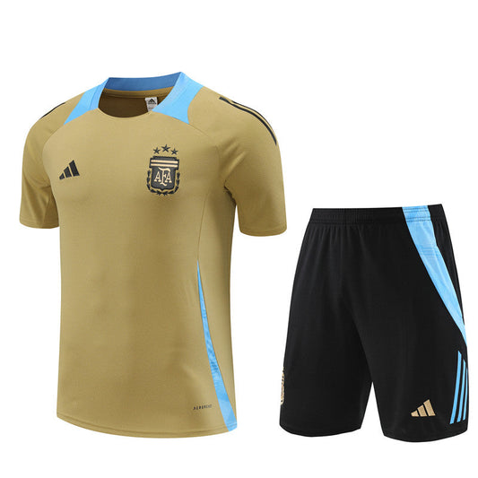 CAMISETA Y PANTALONES CORTOS PARA NIÑO ARGENTINA 24/25