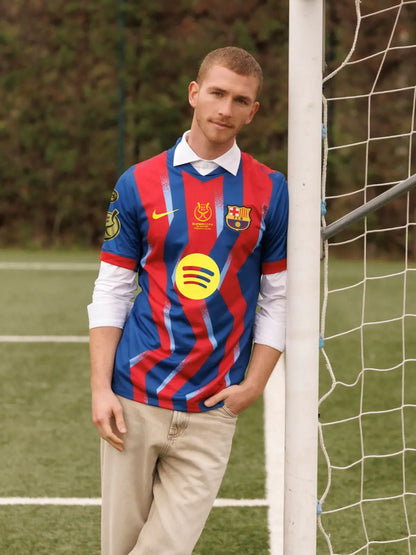 CAMISETA FC BARCELONA CUARTA EQUIPACIÓN MASCULINA 25/26 – SUPERCOPA DE ESPAÑA