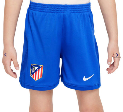 CAMISETA Y PANTALONES CORTOS PARA NIÑOS ATLETICO DE MADRID HOME 25/26