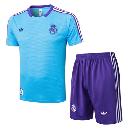 CAMISETA Y PANTALÓN CORTO ENTRENAMIENTO REAL MADRID 25/26