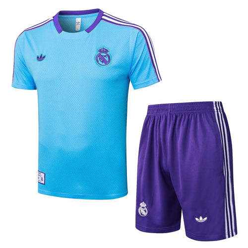 CAMISETA Y PANTALÓN CORTO ENTRENAMIENTO REAL MADRID 25/26