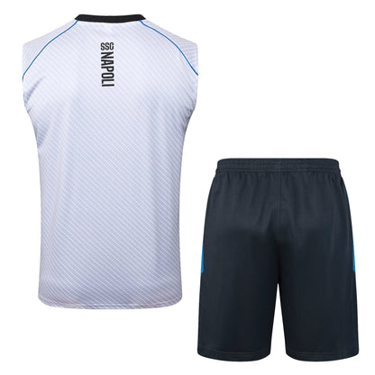 CAMISETA Y PANTALÓN CORTO ENTRENAMIENTO SSC NAPOLI 25/26