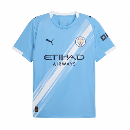 CAMISA E PANTALONES CORTOS PARA NIÑOS MANCHESTER CITY HOME 25/26