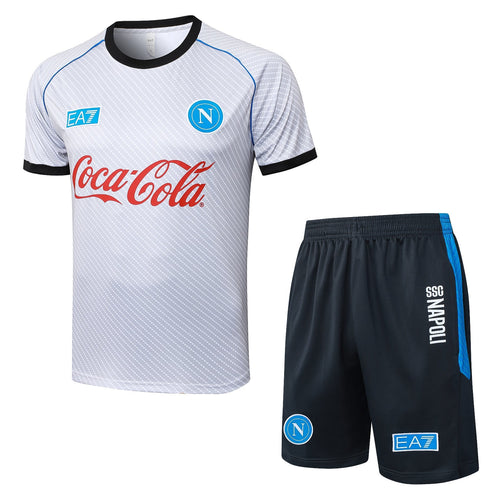 CAMISETA Y PANTALÓN CORTO ENTRENAMIENTO SSC NAPOLI 25/26