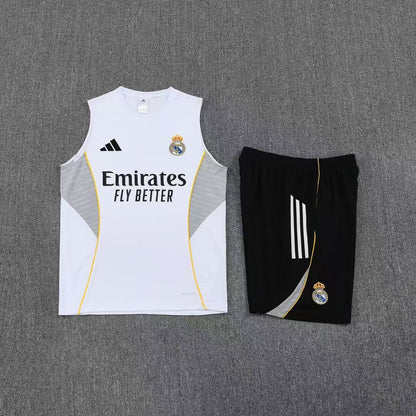 CAMISETA Y PANTALÓN CORTO ENTRENAMIENTO REAL MADRID 25/26