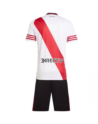 CAMISETA Y PANTALON CORTO PARA NIÑO RIVER PLATE HOME 25/26