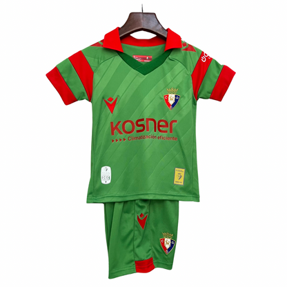 CAMISETAS Y PANTALONES CORTOS NIÑOS OSASUNA AWAY 25/26