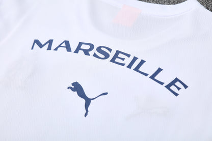 CAMISETA Y PANTALÓN CORTO ENTRENAMIENTO OLYMPIQUE DE MARSEILLE 25/26