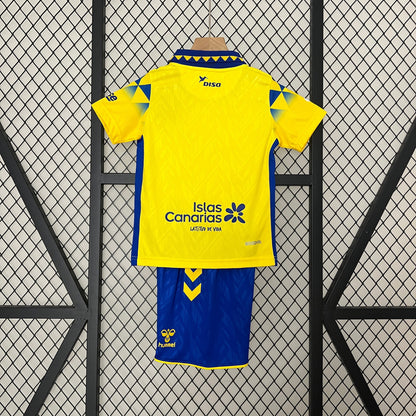 CAMISA E PANTALON CORTO NIÑO UD LAS PALMAS HOME 24/25
