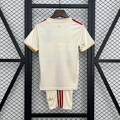 CAMISETA Y PANTALÓN CORTO NIÑO FLAMENGO THIRD 25/26