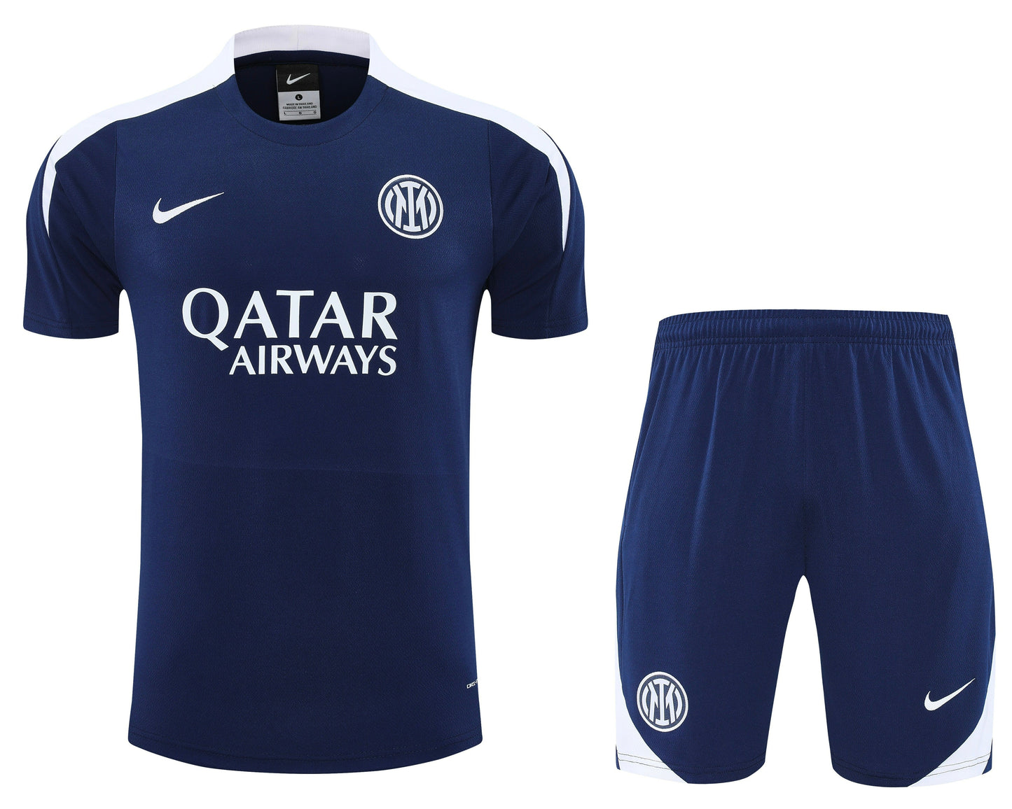 CAMISETA Y PANTALÓN CORTO ENTRENAMIENTO INTER 25/26