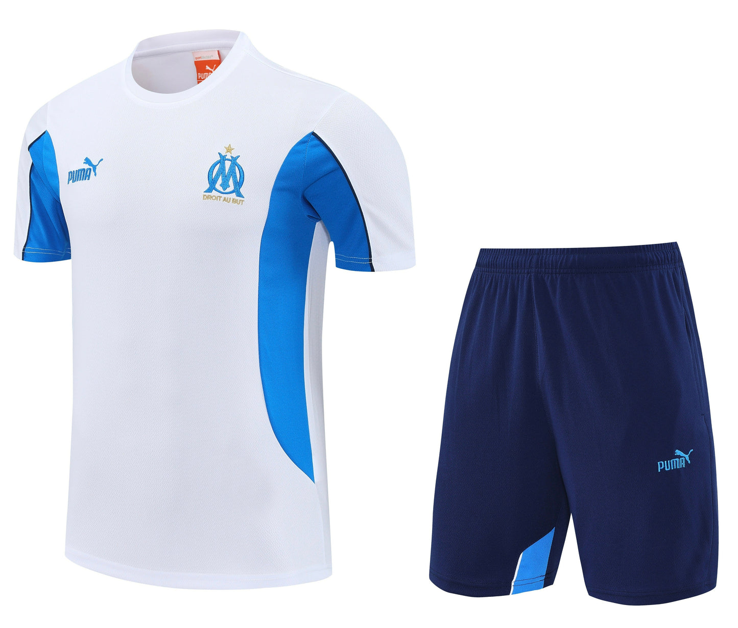 CAMISETA Y PANTALÓN CORTO ENTRENAMIENTO OLYMPIQUE DE MARSEILLE 25/26