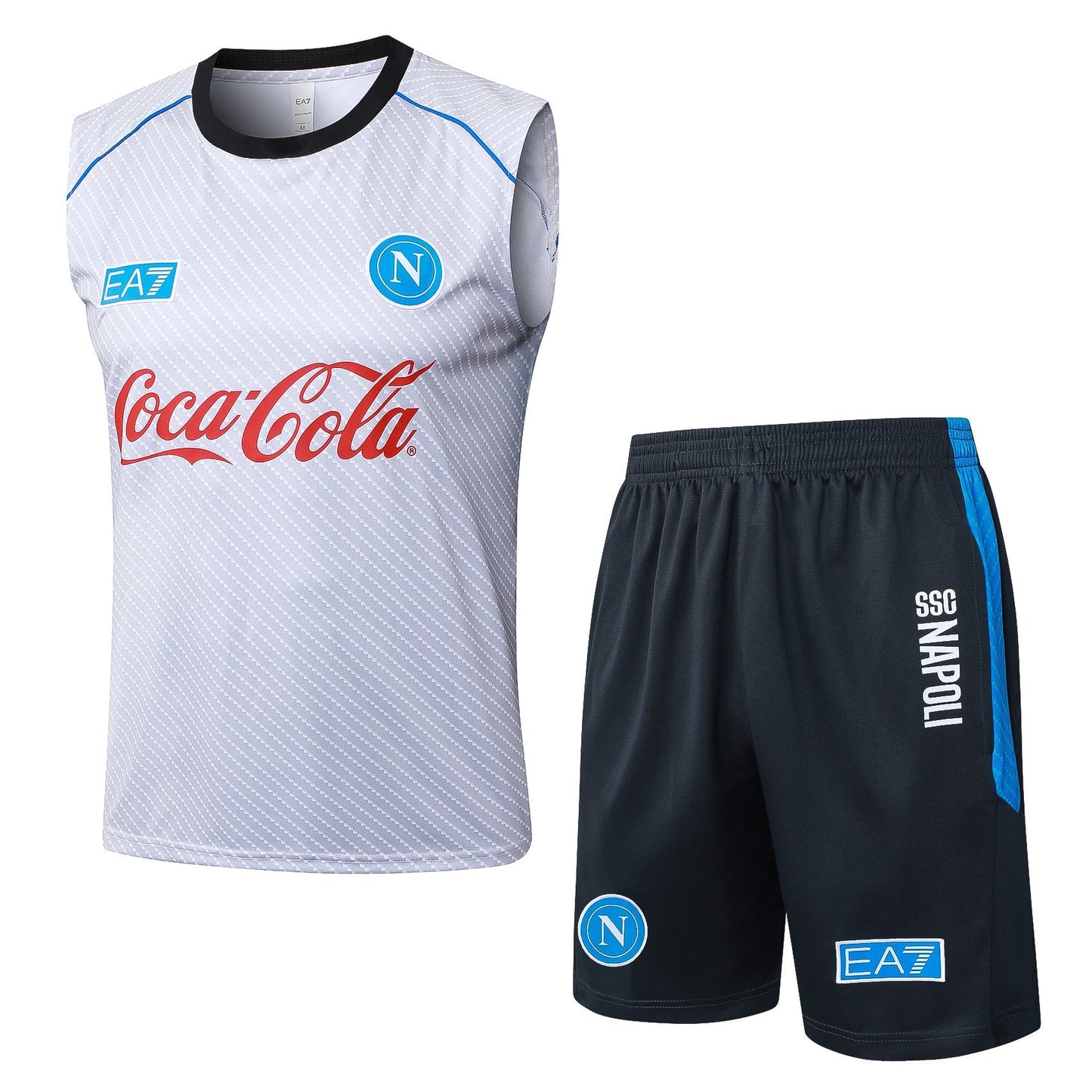 CAMISETA Y PANTALÓN CORTO ENTRENAMIENTO SSC NAPOLI 25/26