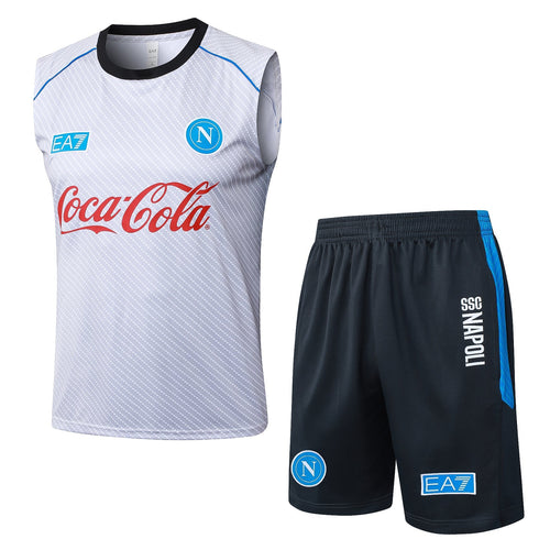 CAMISETA Y PANTALÓN CORTO ENTRENAMIENTO SSC NAPOLI 25/26