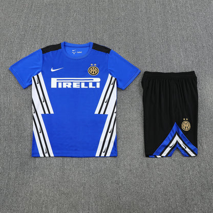 CAMISETA Y PANTALÓN CORTO ENTRENAMIENTO INTER 25/26