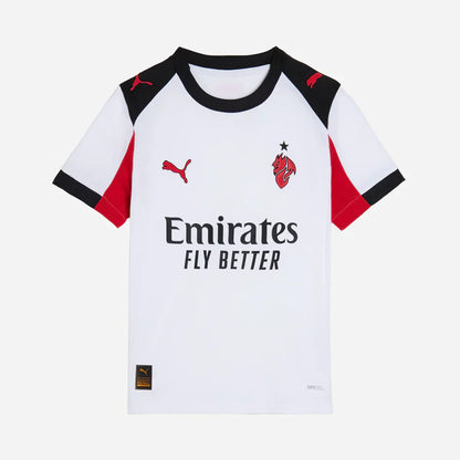 CAMISETA Y PANTALON CORTO PARA NIÑO AC MILAN AWAY 25/26 - CON MEDIAS