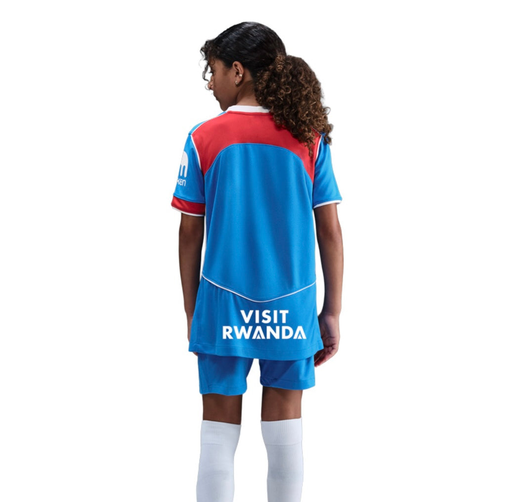 CAMISETA Y PANTALONES CORTOS PARA NIÑOS ATLETICO DE MADRID THIRD 25/26