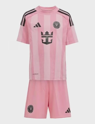 CAMISA E PANTALONES CORTOS PARA NIÑOS INTER MIAMI HOME 25/26