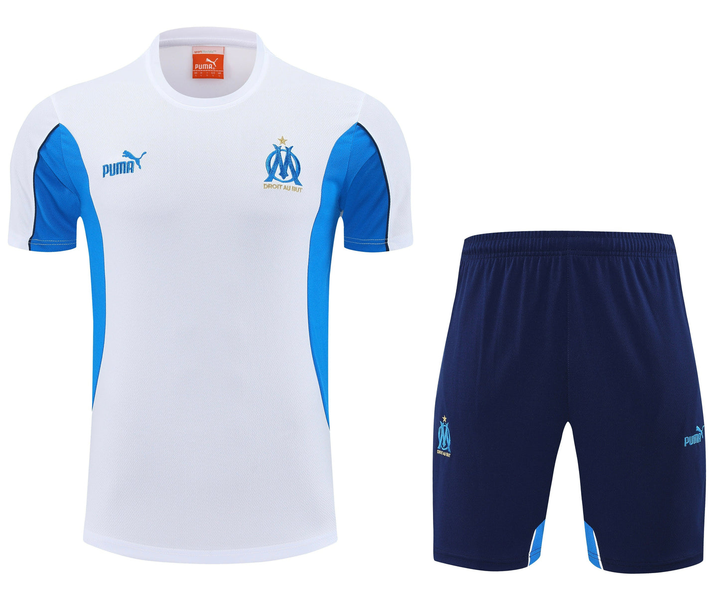 CAMISETA Y PANTALÓN CORTO ENTRENAMIENTO OLYMPIQUE DE MARSEILLE 25/26
