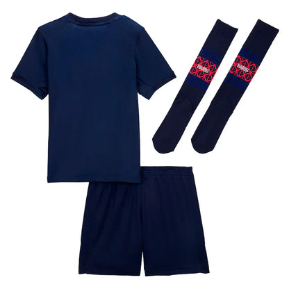 CAMISA E PANTALONES CORTOS PARA NIÑOS PSG HOME 25/26 - CON MEDIAS