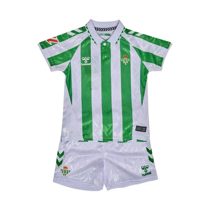 CAMISETA Y PANTALÓN CORTO NIÑO REAL BETIS HOME 24/25