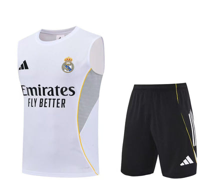 CAMISETA Y PANTALÓN CORTO ENTRENAMIENTO REAL MADRID 25/26