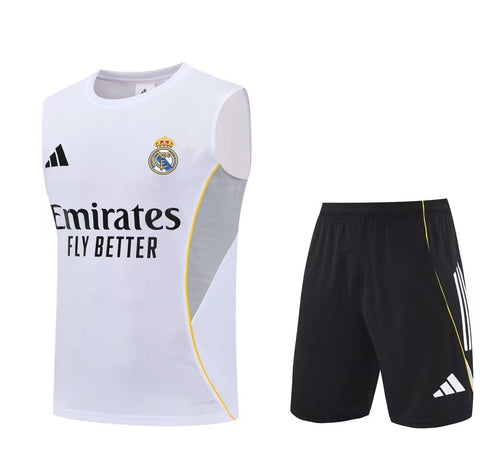 CAMISETA Y PANTALÓN CORTO ENTRENAMIENTO REAL MADRID 25/26