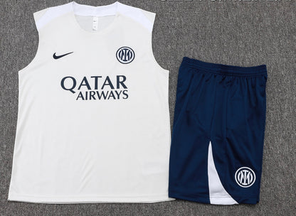 CAMISETA Y PANTALÓN CORTO ENTRENAMIENTO INTER 25/26