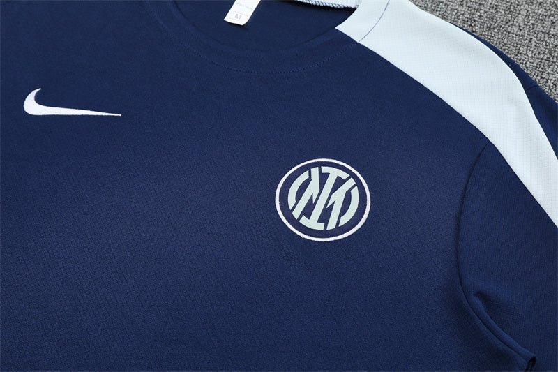 CAMISETA Y PANTALÓN CORTO ENTRENAMIENTO INTER NINO 25/26