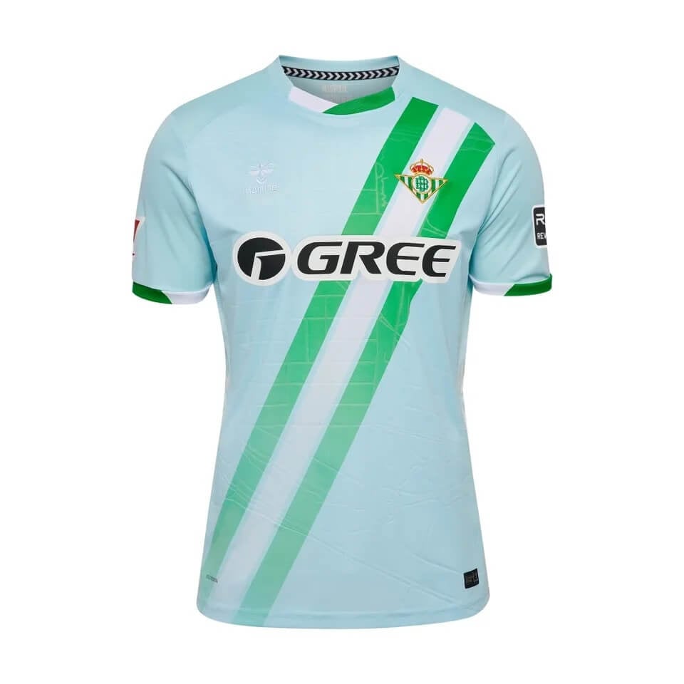 CAMISETA Y PANTALÓN CORTO NIÑO REAL BETIS AWAY 25/26