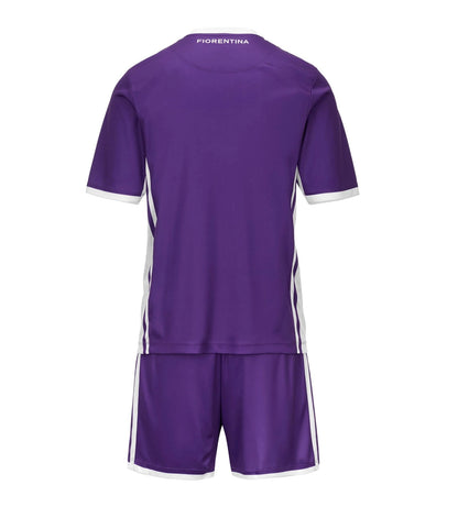 CAMISETA Y PANTALON CORTO PARA NIÑO FIORENTINA HOME 25/26