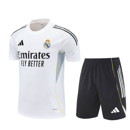 CAMISETA Y PANTALÓN CORTO ENTRENAMIENTO REAL MADRID 25/26