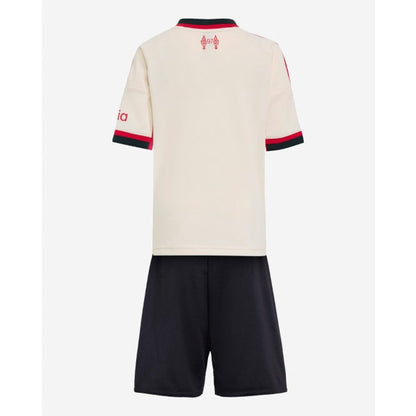 CAMISETA Y PANTALONES CORTOS PARA NIÑOS LIVERPOOL AWAY 25/26