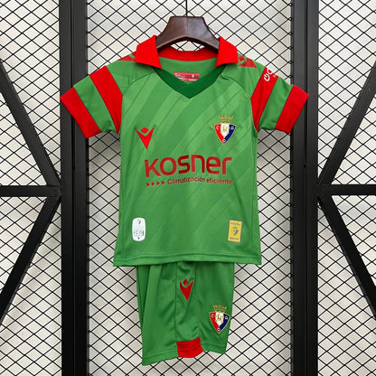 CAMISETAS Y PANTALONES CORTOS NIÑOS OSASUNA AWAY 25/26