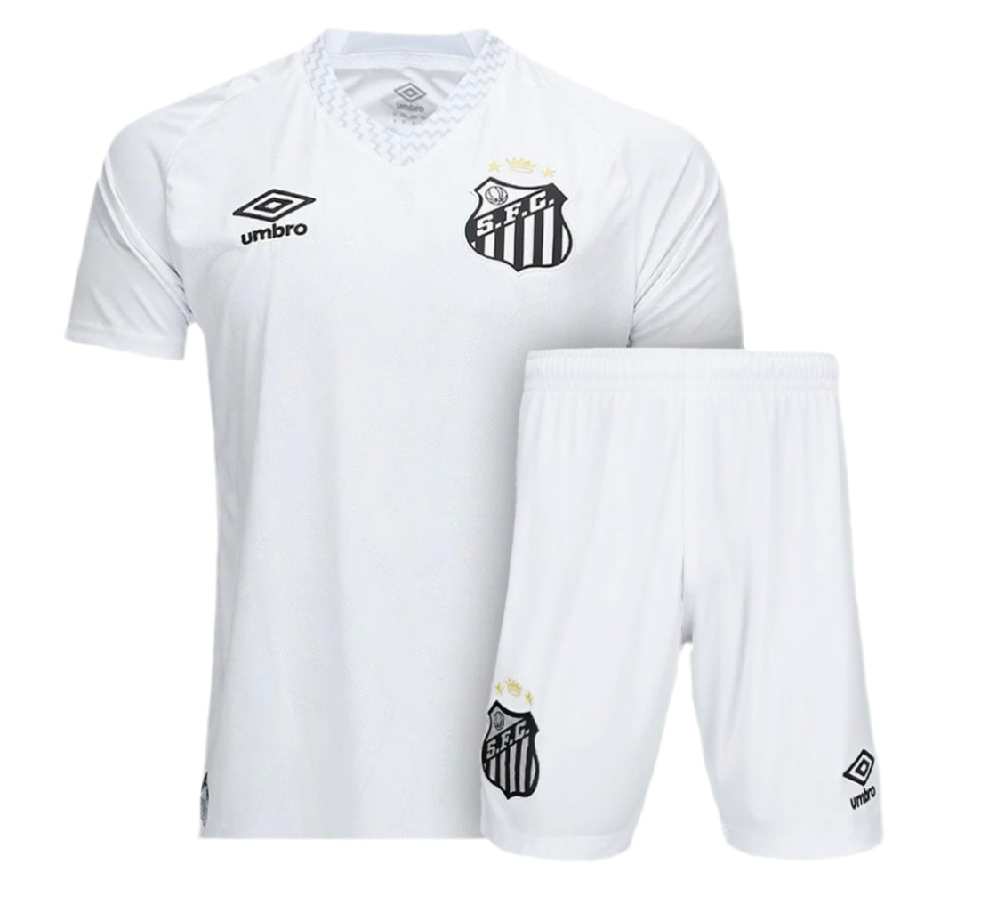 CAMISETA Y PANTALON CORTO NIÑO SANTOS HOME 25/26