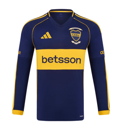 CAMISETA BOCA JUNIORS HOME 25/26 - MANGA LARGA