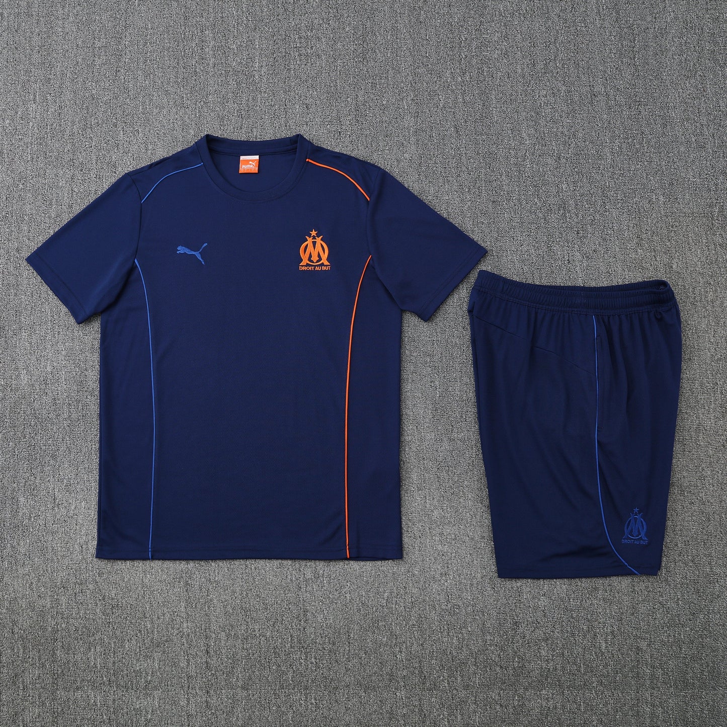 CAMISETA Y PANTALÓN CORTO ENTRENAMIENTO OLYMPIQUE DE MARSEILLE 25/26